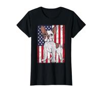 French Bulldog Dog American Flag Lovers for Men Women Kids Value Graphic T-Shirt