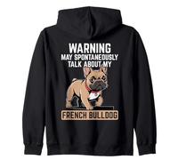 French Bulldog Dog Zip Hoodie