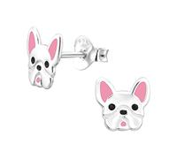 French Bulldog Earrings - 925 Sterling Silver