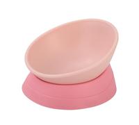 French Bulldog Food Bowl, Detachable Dog Bowl Pet Tilted Pet Feeder Slope Base, Feeder for Frenchie/Shih Tzu/Flat Faced Small Dogs/Puppies/Cats