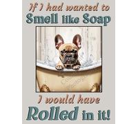 French Bulldog Frenchie pet dog funny flexible fridge magnet Christmas stocking filler gift