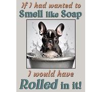 French Bulldog Frenchie pet dog funny flexible fridge magnet Christmas stocking filler gift