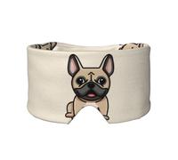 French Bulldog, Full Eye Covers Light Blocking Eye Mask Sleep Eye and Ear Muffs