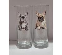 French Bulldog Glass