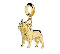 French Bulldog Gold Charm