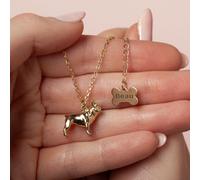 French Bulldog Gold Necklace - Personalised