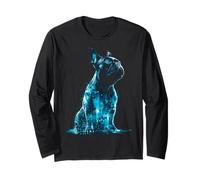 French Bulldog Graphic Design Long Sleeve T-Shirt