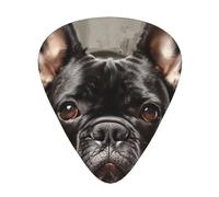French Bulldog - Guitar Picks-12 Pack Includes Thin, Medium & Heavy Gauges, Best Gift for Guitar Lovers