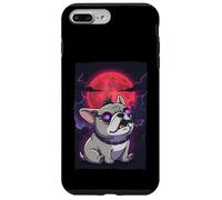 French Bulldog Howling at the Moon Mystic Sci Fi Night Case for iPhone 7 Plus/8 Plus
