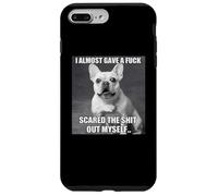 French Bulldog I Almost Gave A Fuck Funny Dog Meme Case for iPhone 7 Plus/8 Plus