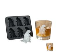 French Bulldog Ice Cube Mold,Monster Ice Mold, Fun Animal Shape 3D Popsicle Molds,Funny Bigfoot Silicone Ice Ball Tray, Reusable Food-Grade Popsicle Molds for Kitchen Home Whiskey (Type 2)