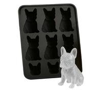 French Bulldog Ice Mold,Silicone French Bulldog Ice Cube Molds,Animal Shape 3D Popsicle Molds for Whiskey, Cocktail, Coffee Juice Drink, for Bulldog Lover,Whiskey Party Drinks