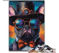 French Bulldog Jigsaw Puzzles for Adults 1000 Piece Puzzle, Staycation Kill Time Birthday Present, Gifts, Wall Art for 14+ (size 26x38cm)