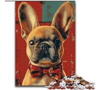 French Bulldog Jigsaw Puzzles for Adults 1000 Piece Puzzle, Staycation Kill Time Birthday Present, Gifts, Wall Art for 14+ (size 26x38cm)