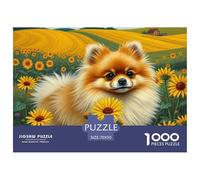 French Bulldog) Jigsaw Puzzles for Adults Impossible And Difficult Challenge 1000 Pieces Pet Dog Challenging Puzzle Games Puzzle Games There Are Letters on The Back 70x50cm/1000pcs