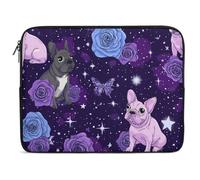 French Bulldog Laptop Sleeve Portable Laptop Carrying Case Briefcase Computer Protective Case Handbag