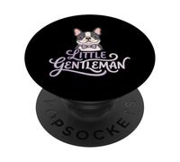 French Bulldog Little Gentleman Canine Dog Lover Puppy Owner PopSockets Adhesive PopGrip