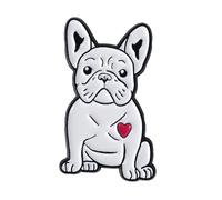 French Bulldog Mama Enamel Pin, Frenchie Mom Brooch, French Bully Mommy Badge Brooch, Cute Frenchie Mama Badges, French Bully Pins, Funny Bullie Gift, Gift For French Bulldog Lover Owner