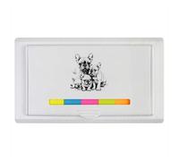 'French Bulldog Mother with Puppies' Sticky Note Ruler Pad (ST00033393)