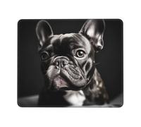 French Bulldog Mouse Pad Waterproof Gaming Mousepad for Office Computer Mousepads for Desk Pad with Non-Slip Rubber Base Washable Cloth Mouse Mat 10 x 12 inch