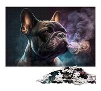 French Bulldog Nebula JigsawPuzzle 1000 Pieces for Adults Challenging Puzzles Perfect Home Or Office Decor, Ideal 50x75CM/19.68x29.52inch