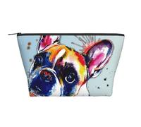 French Bulldog Painting, Toiletry Pouch Makeup Bag Cosmetic Bag Portable Travel Toiletry Bag
