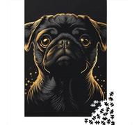 French Bulldog Paper Jigsaw Puzzle for Adults 1000 Piece Puzzles for Teenagers Creative Jigsaw Puzzles Family Challenging Games Toys 1000pcs (38x26cm)