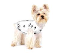 French Bulldog Paw,Cotton Sleeveless Pet T-Shirt Soft Stretchy Puppy Breathable Vest,S