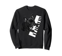 French Bulldog Playing Piano Pianist Dog Lover Sweatshirt