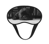 French Bulldog Polyester Sleep Mask,Light Blocking Sleep Eye Mask,Night Sleeping Mask, Eye Blinder