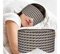 French Bulldog Print Adults Eye Mask for Sleeping Soft Breathable Blindfold Daily Home Travel Work