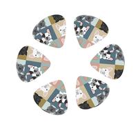 french bulldog print Guitar Picks, 12PCS Premium Celluloid Guitar Pick Medium for Acoustic Guitar, Electric Guitar, Bass