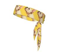 French Bulldog Print Sports Headband Elastic Adjustable Unisex Soft Comfortable Breathable