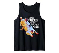 French Bulldog Puppy - I Didn't Fart My Butt Blew You A Kiss Tank Top
