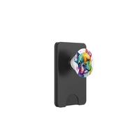 French Bulldog Puppy Watercolour Colourful Graphic PopSockets PopWallet for MagSafe