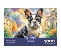 French Bulldog PuppyUltimate Challenge Jigsaw Puzzles for Adults Conquer The 1000-Piece (Advanced) Impossible, Hard, And Difficult Challenging Puzzle Educational Games - This Is The Pinnacle Gift Jig