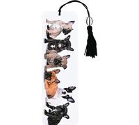 French Bulldog Pups Beaded Bookmark
