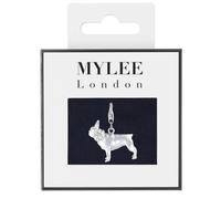 French Bulldog Silver Plated Charm