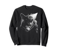 French Bulldog Singing Vocalist Singer Dog Lover Sweatshirt