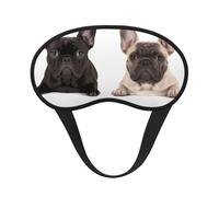 French Bulldog Sleep Eye Mask for Women Men Soft and Comfortable Sleep Mask Blackout Sleeping Eye Cover for Travel Yoga Nap Shift Work