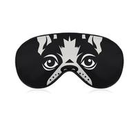 French Bulldog Sleeping Mask, Light Blocking Eye Mask, Comfortable and Soft, Eye Cover with Elastic Band, Suitable for Men and Women, Suitable for Travel/Sleeping