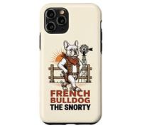 French Bulldog The Snorty Funny Cowboy Dog Western Meme Case for iPhone 11 Pro