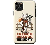 French Bulldog The Snorty Funny Cowboy Dog Western Meme Case for iPhone 11 Pro Max