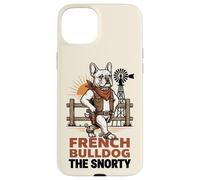 French Bulldog The Snorty Funny Cowboy Dog Western Meme Case for iPhone 15 Plus