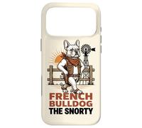French Bulldog The Snorty Funny Cowboy Dog Western Meme Case for iPhone 17 Pro Max