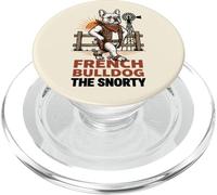 French Bulldog The Snorty Funny Cowboy Dog Western Meme PopSockets PopGrip for MagSafe