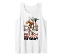 French Bulldog The Snorty Funny Cowboy Dog Western Meme Tank Top