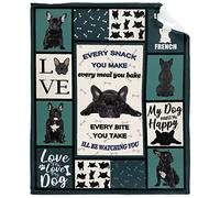French Bulldog Throw Blanket - Super Soft Flannel Fleece Blanket for Gifts,Bedding Quilt Home Decor for Couch Sofa Bed All Season 30"x40" for Toddlers Pets