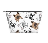 French Bulldog, Toiletry Pouch Makeup Bag Cosmetic Bag Portable Travel Toiletry Bag