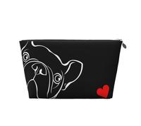 French Bulldog, Toiletry Pouch Makeup Bag Cosmetic Bag Portable Travel Toiletry Bag